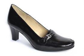 женские туфли спб, мод 189 черный лак 
